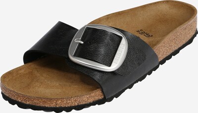 BIRKENSTOCK Muiltjes 'Madrid' in de kleur Zwart / Zilver, Productweergave