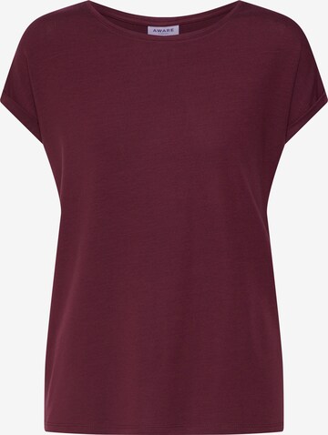 VERO MODA Shirt 'Ava' in Rood: voorkant