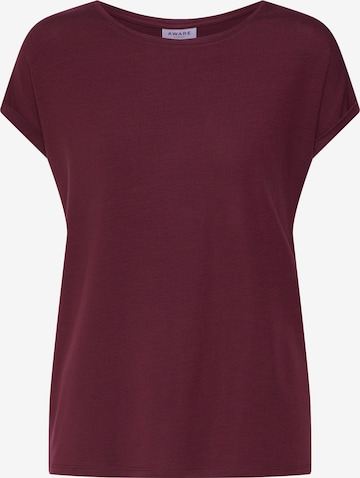 VERO MODA Shirt 'Ava' in Rood: voorkant