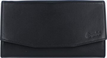 Esquire Wallet in Black: front