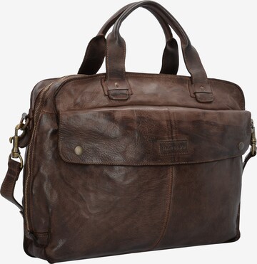 Harold's Document Bag 'Saddle' in Brown