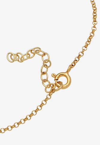 ELLI Foot Jewelry 'Kleeblatt' in Gold