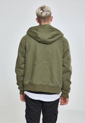 Urban Classics Between-Season Jacket in Green