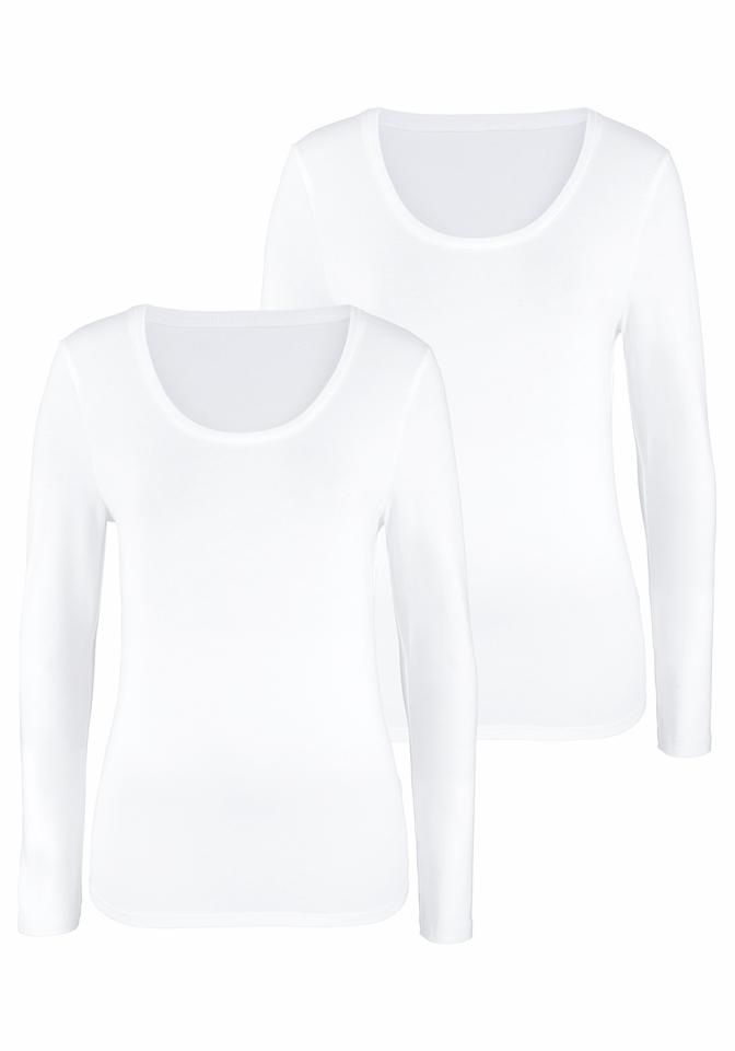 C1zuc Abbigliamento VIVANCE Maglietta in Bianco 