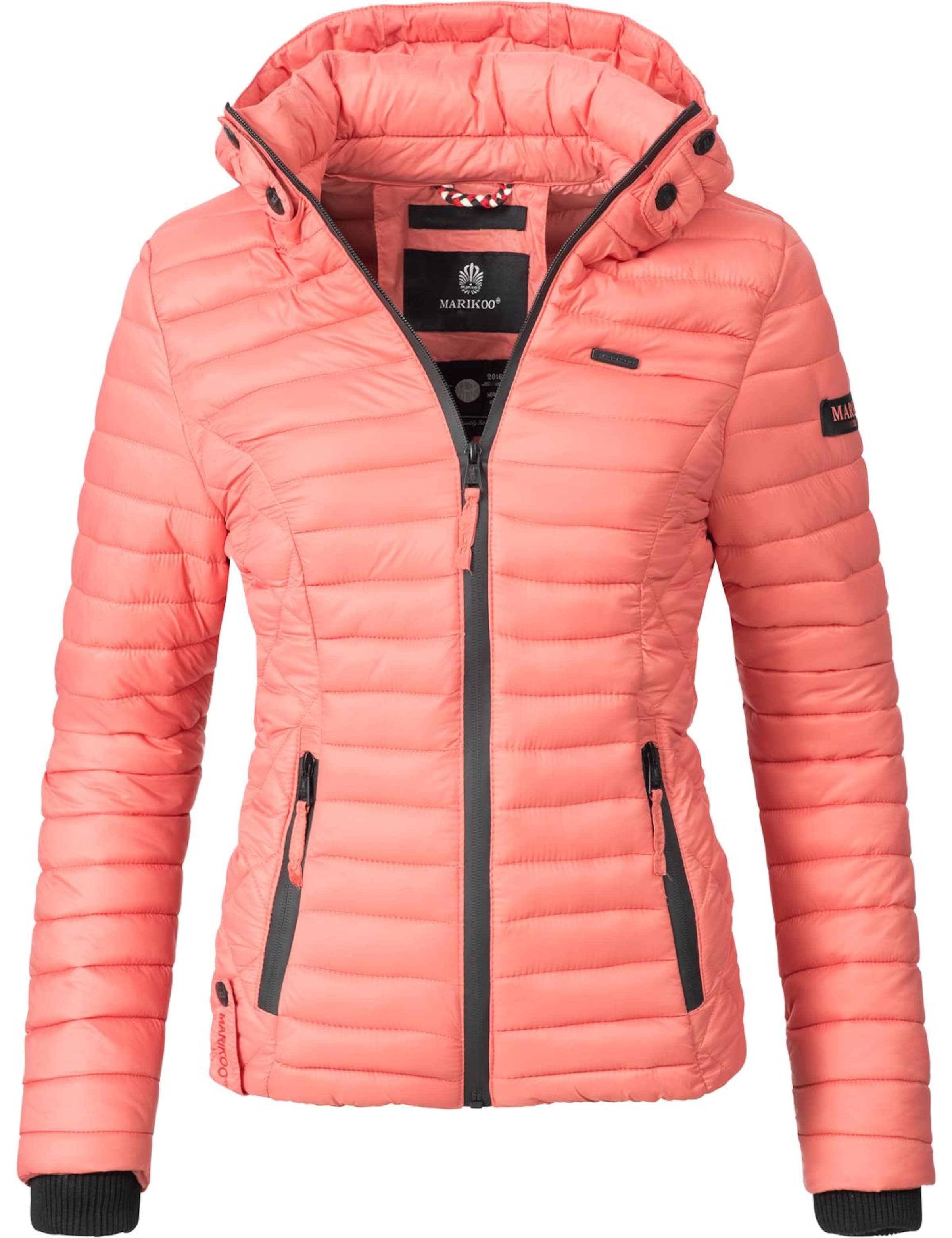 Veste mi-saison 'Samtpfote' MARIKOO en orange : devant