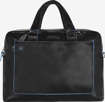 Piquadro Document Bag in Black: front