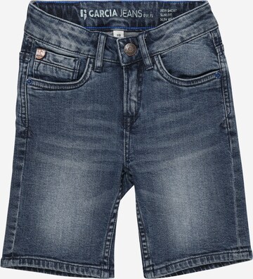 GARCIA Regular Jeans '375 col.3097_Xevi short' in Blauw: voorkant