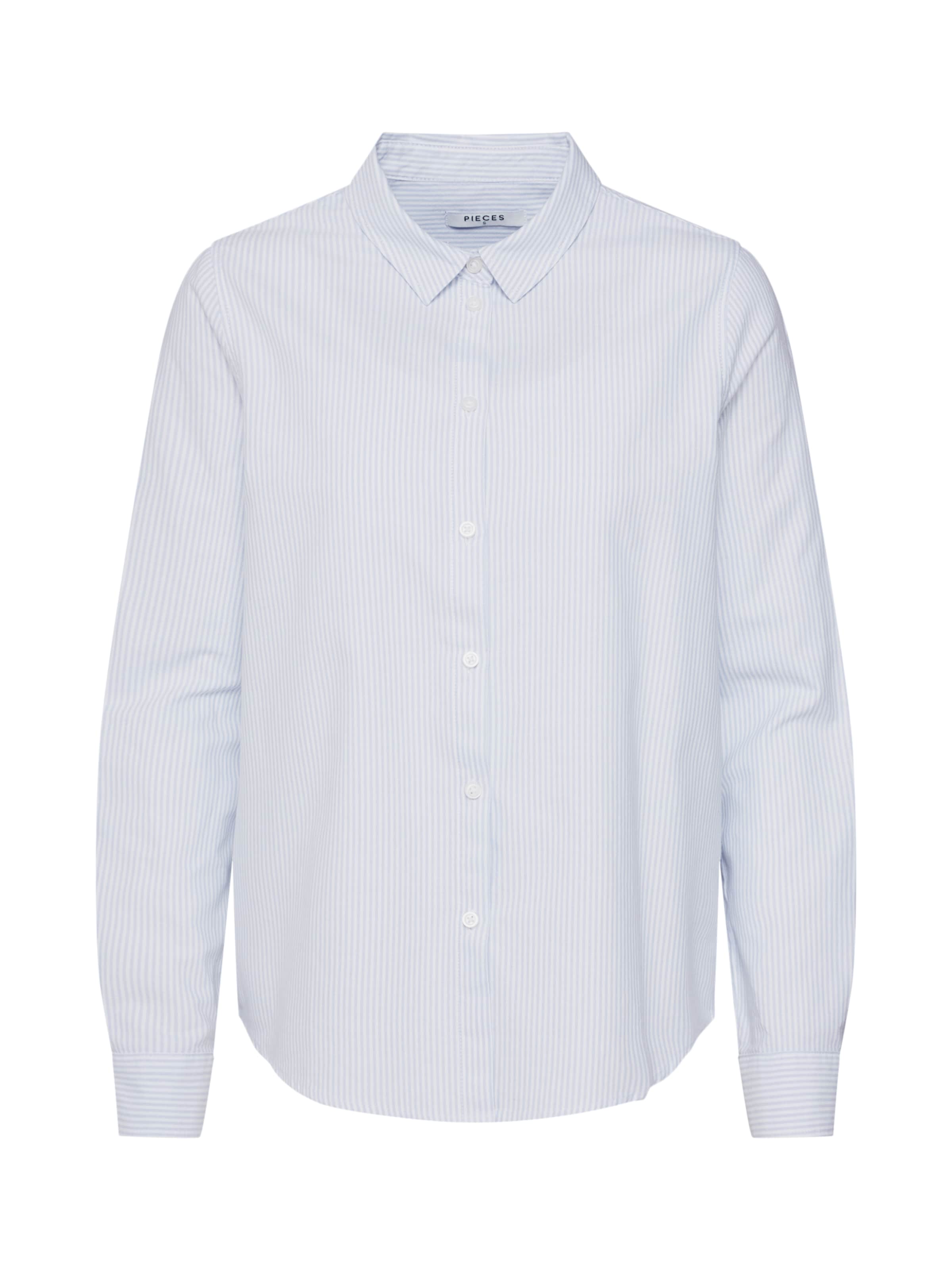 PIECES Blus 'Irena' i blå: framsida