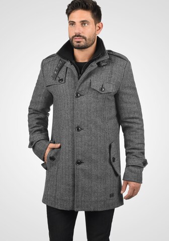 INDICODE JEANS Winter Coat 'Brandan' in Grey: front
