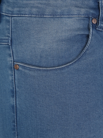 Zizzi Slim fit Jeans 'AMY' in Blue