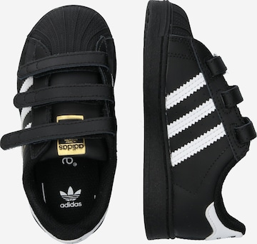 Baskets 'Superstar' ADIDAS ORIGINALS en noir