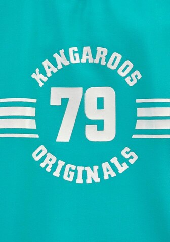 KangaROOS Badeanzug 'Sporty' in Blau