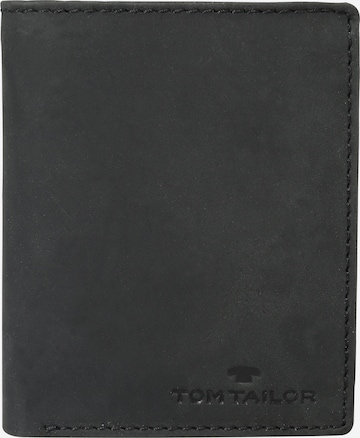 TOM TAILOR Wallet 'Ron' in Black: front