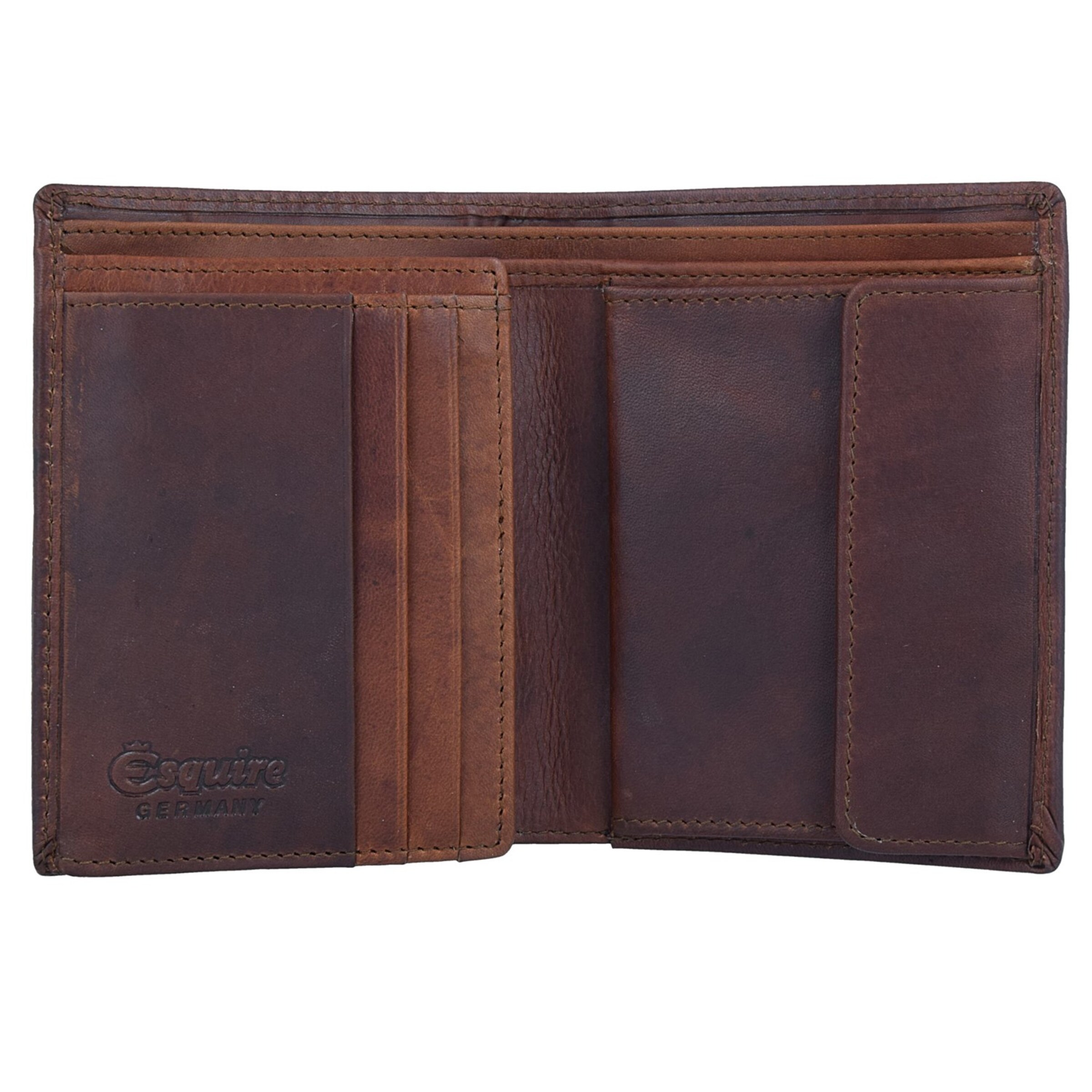 Portamonete 'Dallas' di Esquire in marrone