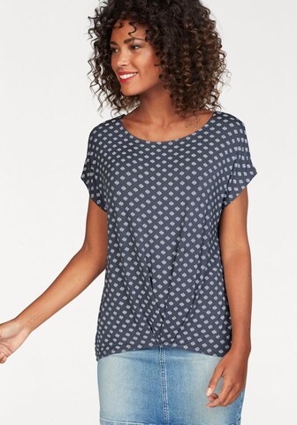 LASCANA Shirt in Blue: front