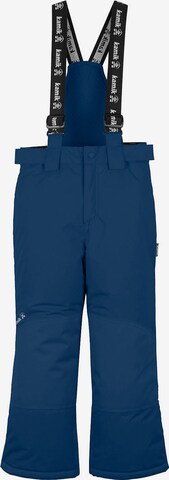 Kamik Outdoor Pants 'Harper' in Blue: front
