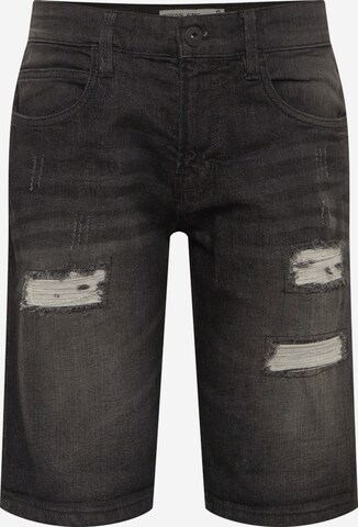 Jeans 'Kaden Holes' di INDICODE JEANS in nero: frontale