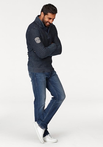 Man's World Sweater in Blue