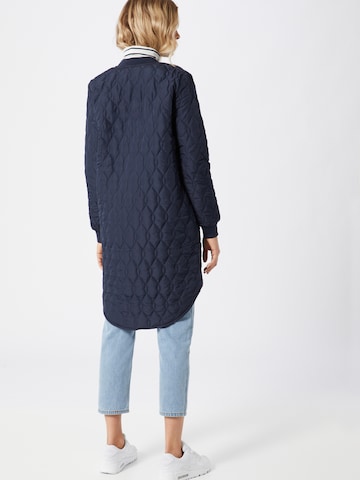 Kaffe Between-Seasons Coat 'Shally' in Blue