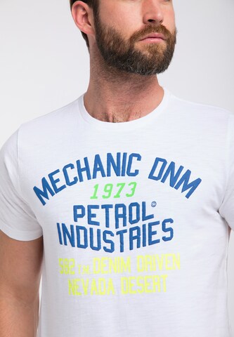 Petrol Industries T-Shirt in Weiß