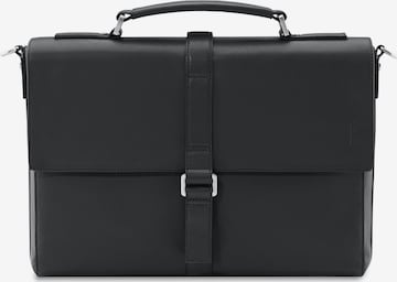 Picard Document Bag in Black: front