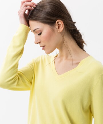 BRAX Sweater 'Lana' in Yellow: front