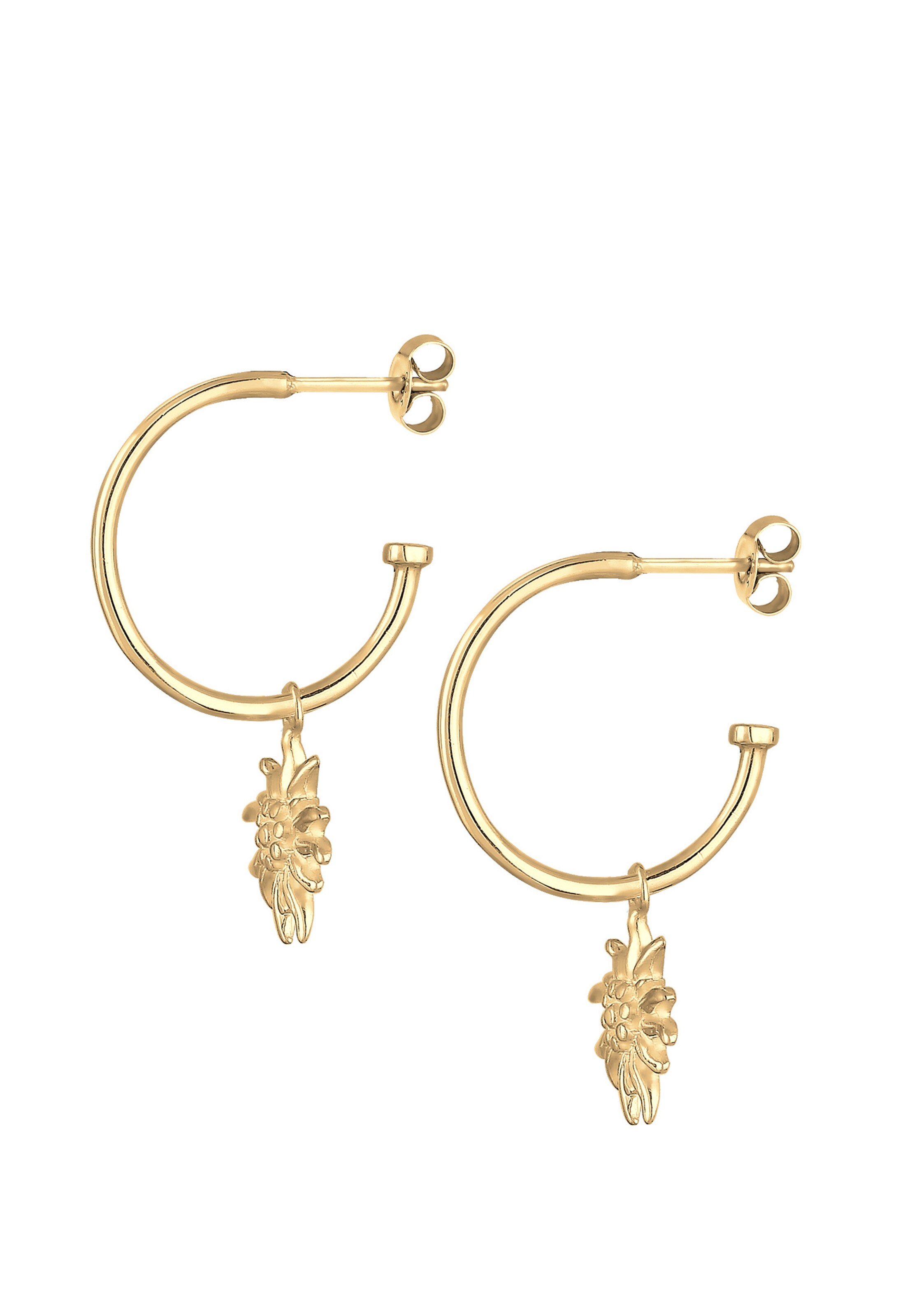 ELLI Ohrringe 'Edelweiss' in Gold