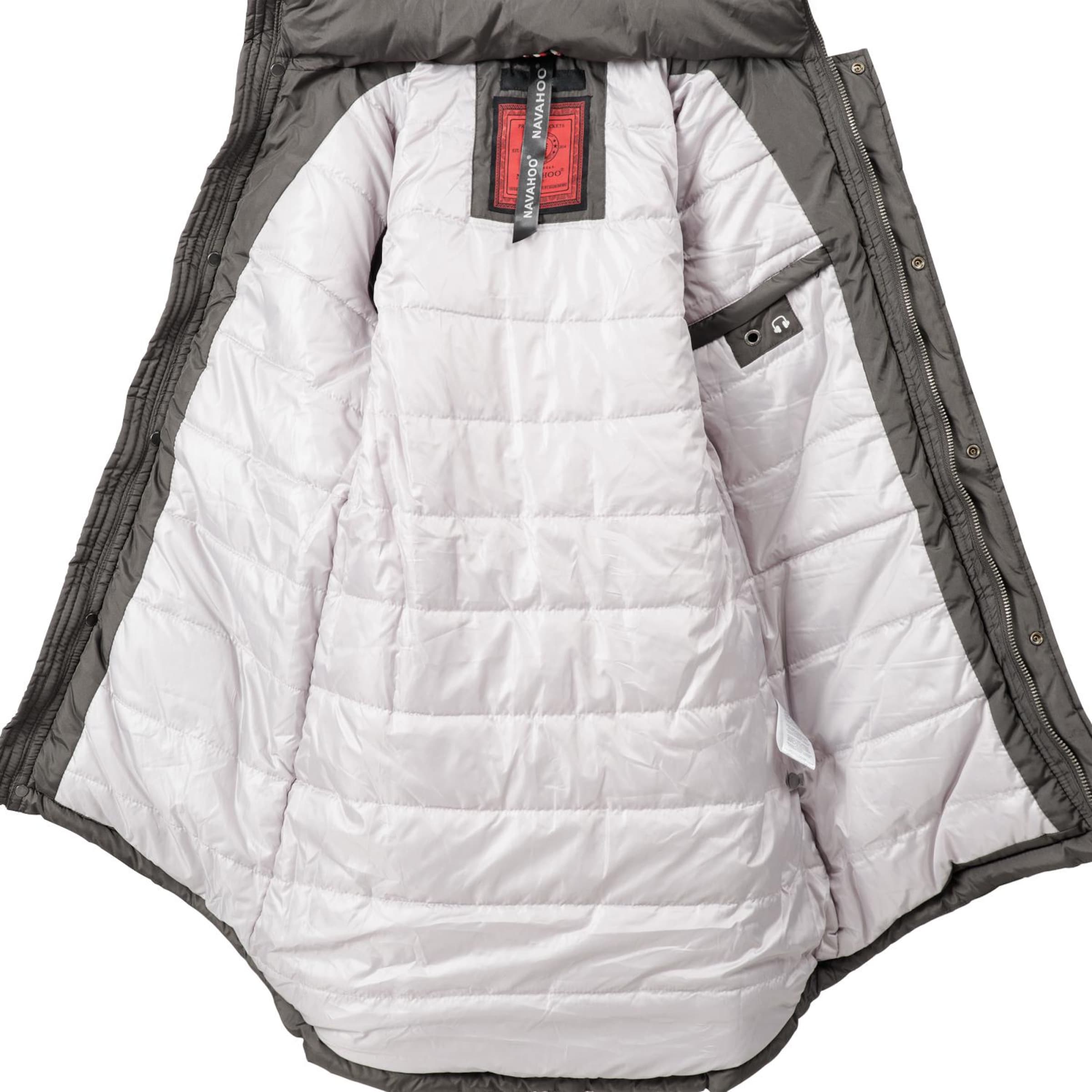 Manteau d’hiver 'Papaya' NAVAHOO en gris