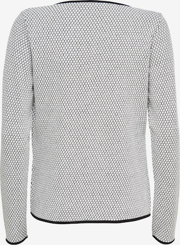 ONLY Knit Cardigan in Grey: back