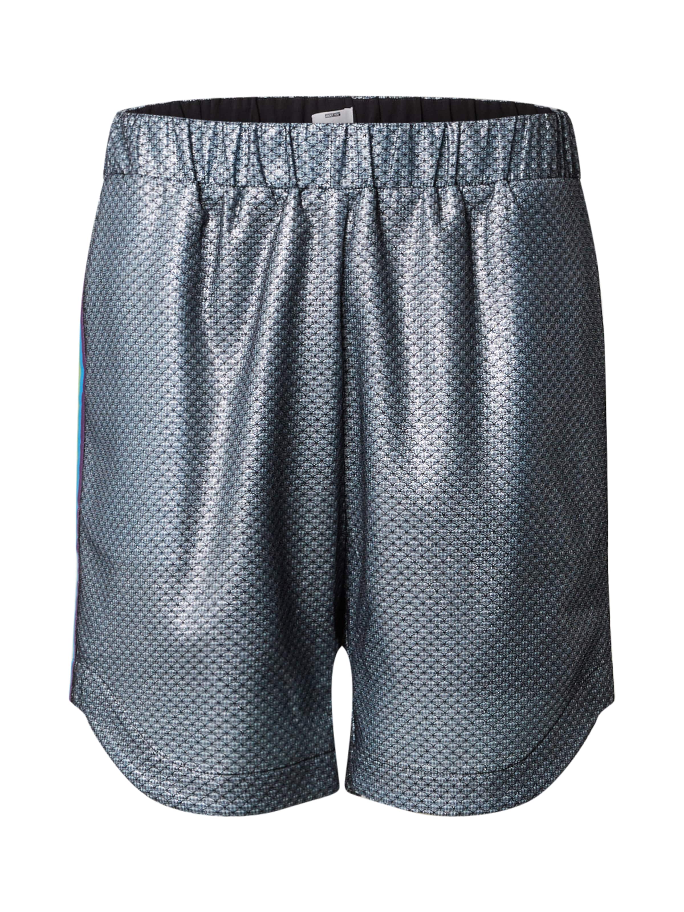 ABOUT YOU x Riccardo Simonetti Loosefit Nadrág 'Fabio' - ezüst: elől