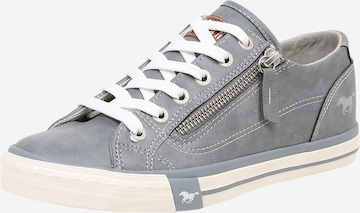 MUSTANG Sneakers laag in Blauw: voorkant