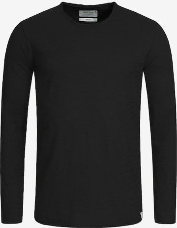 INDICODE JEANS Longsleeve 'Willbur' in Schwarz: predná strana