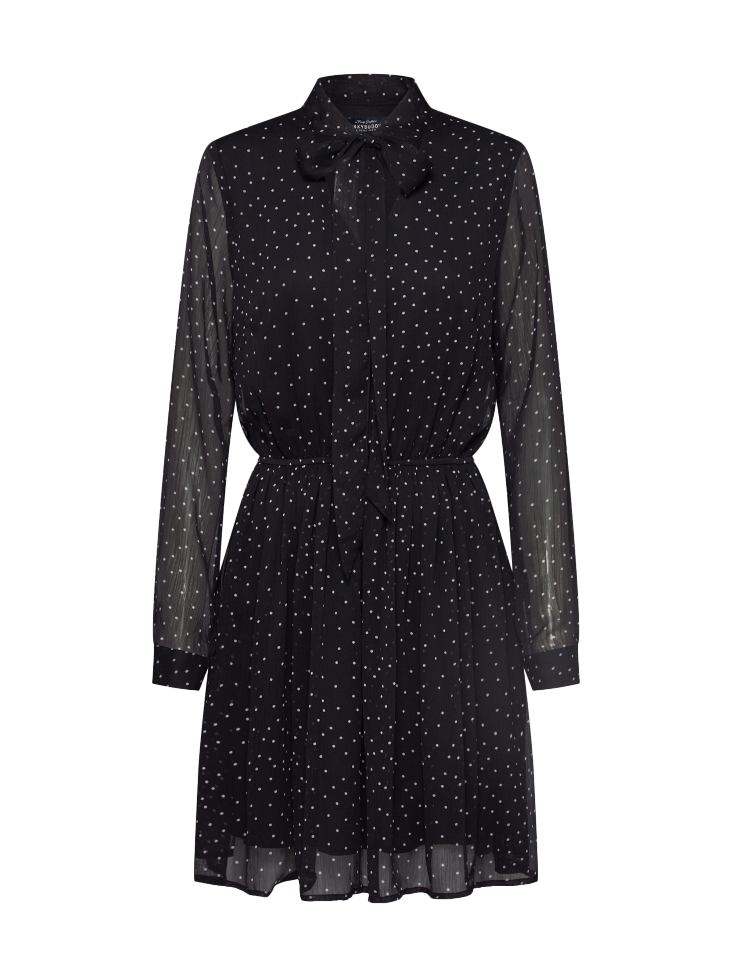 Funky Buddha - Blousejurk in de kleur Zwart