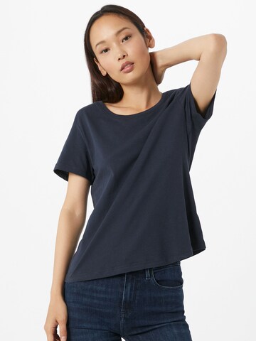 T-shirt Tommy Jeans en bleu : devant