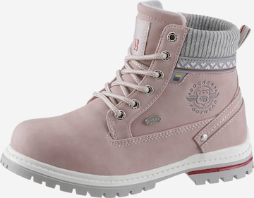 Bottes Dockers by Gerli en rose : devant