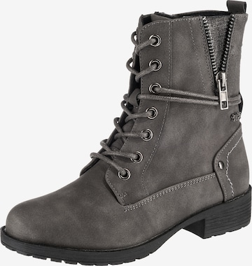 INDIGO Boots in Grey: front