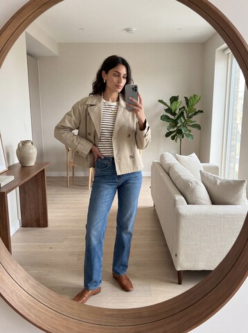 Trench Coat Look