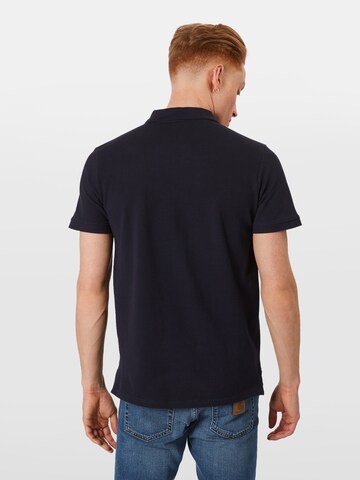 T-Shirt TOM TAILOR en bleu : derrière