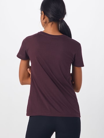 T-shirt ALPHA INDUSTRIES en rouge : derrière