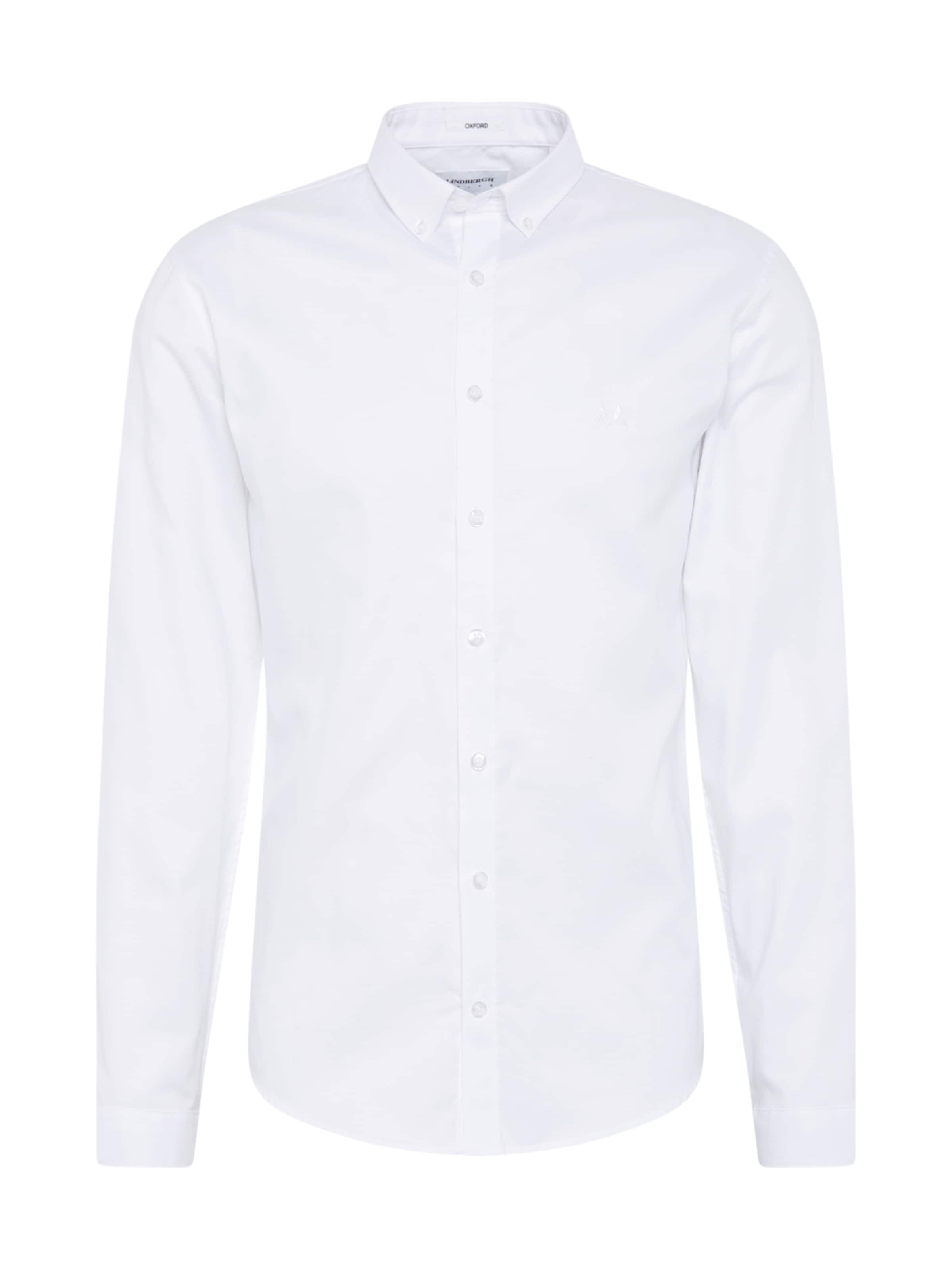 Lindbergh Zakelijk overhemd 'Oxford' in de kleur Wit: Vooraanzicht