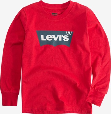 T-Shirt Levi's Kids en rouge : devant