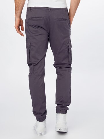 Only & Sons Tapered Cargobroek 'Cam Stage' in Grijs