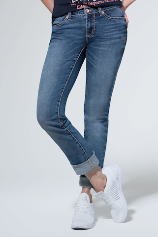 Soccx Jeans in Blue: front