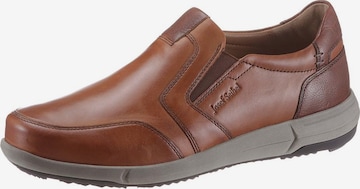 JOSEF SEIBEL Classic Flats 'Enrico 18' in Brown: front