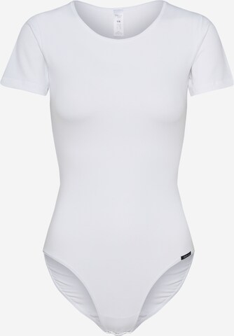 Skiny - Camisa body em branco: frente