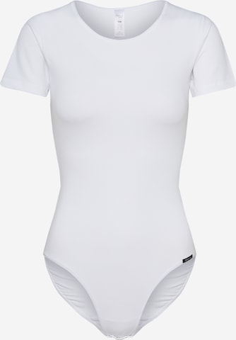 Shirtbody Skiny en blanc : devant