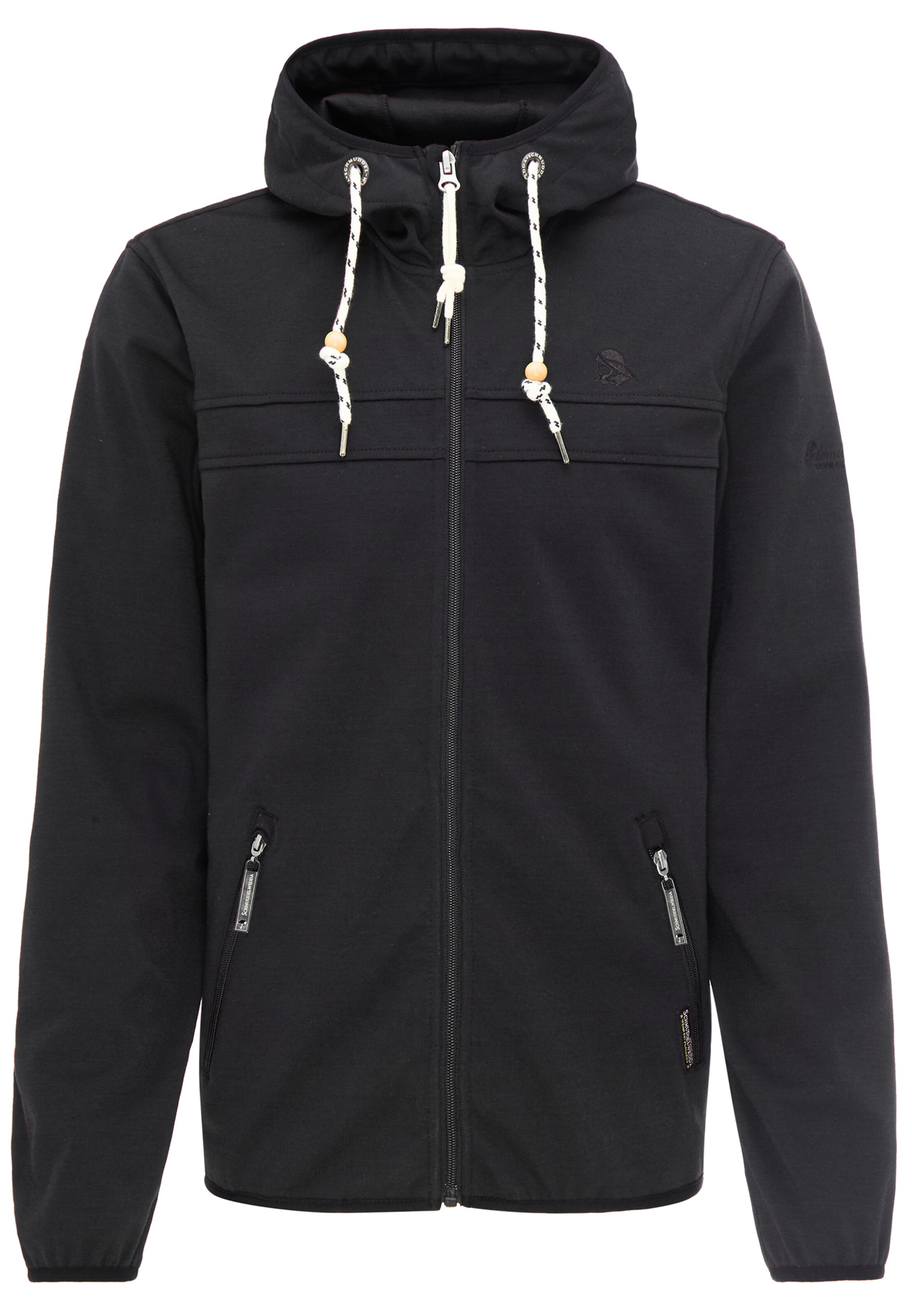 Schmuddelwedda - Functionele jas in de kleur Zwart