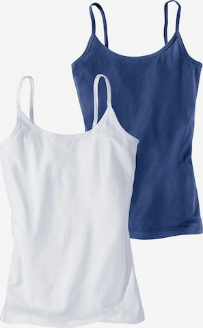 H.I.S Undershirt in Blue: front