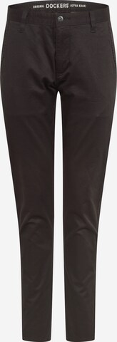 Dockers Chino 'Alpha Original' in Zwart: voorkant