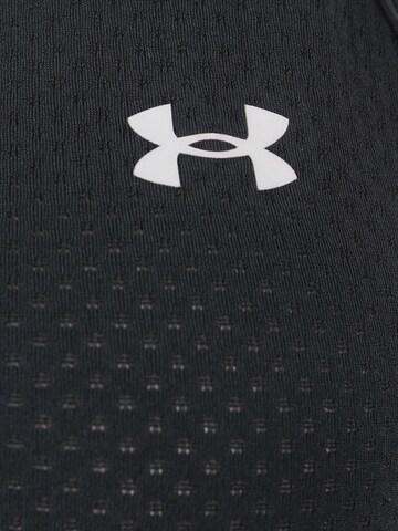 UNDER ARMOUR Sports Top in Black